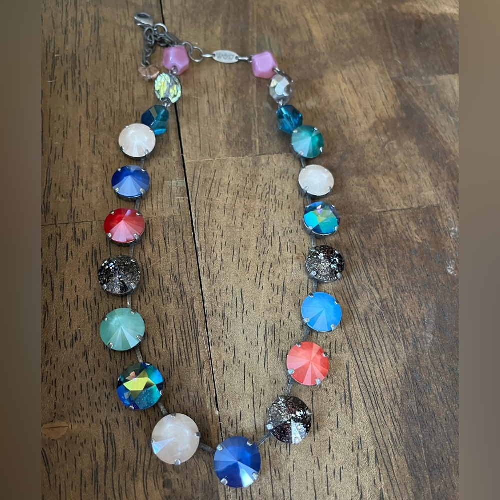 Sabika winter 2017 Vienna mixed media choker